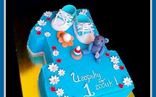 Торт Единичка, Элит Торт, торты на заказ, Симферополь