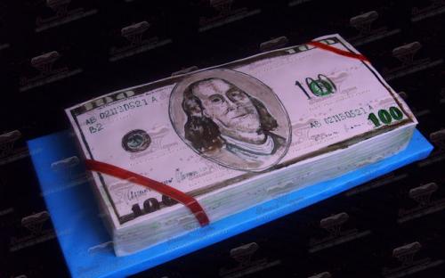 Торт Пачка долларов, Элит Торт, торты на заказ, Симферополь