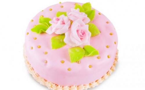 Торт на заказ "Любимый". С розами. Обтяжной, Хлебокомбинат Кольчугинский