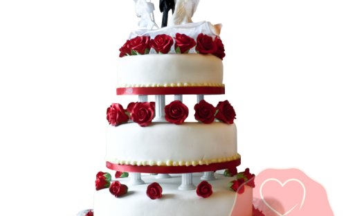 Свадебный Торт с парой на заказ, Кондитерская фабрика Любава