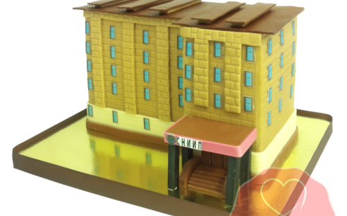 Торт Здание на заказ, Кондитерская фабрика Любава