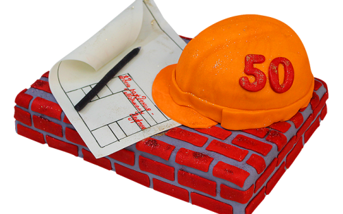 Торт для строителей на заказ, Кондитерская фабрика Любава