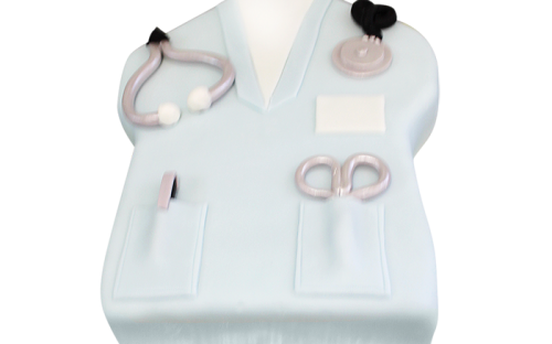 Торт Медицинский халат на заказ, Кондитерская фабрика Любава