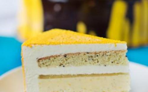 MyDessertStory, торты на заказ, Торт Соренто. Лимон, ваниль, Лимончелло и чай Earl Grey