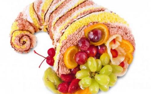 Торт на заказ "Медовица" Рог изобилия, Хлебокомбинат Кольчугинский