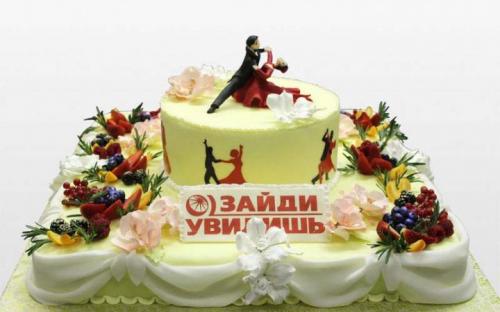 Корпоративный торт на заказ, Онтроме, кафе-кондитерская, Санкт-Петербург