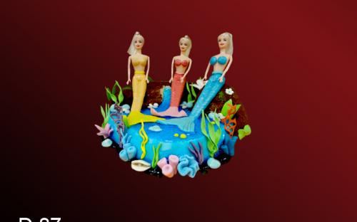 Детский торт Русалки, Elit Cake, торты на заказ, Москва