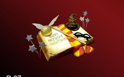 Детский торт-книга Гарри Поттера, Elit Cake, торты на заказ, Москва