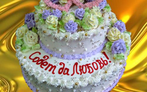 Торт на заказ Торты для вашей свадьбы Чайный стол, Кондитерский цех, Новосибирск