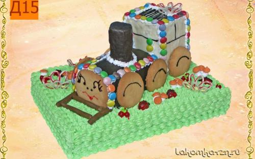 Детский торт на заказ, кондитерский цех Лакомка, Рязань