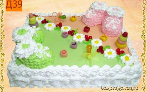 Детский торт на заказ, кондитерский цех Лакомка, Рязань