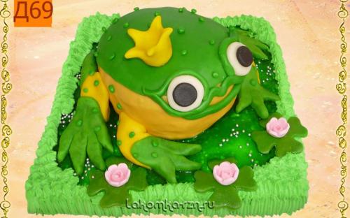 Детский торт на заказ, кондитерский цех Лакомка, Рязань