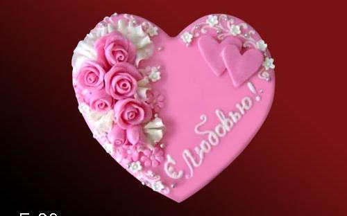 Торт Сердце, Elit Cake, торты на заказ, Москва