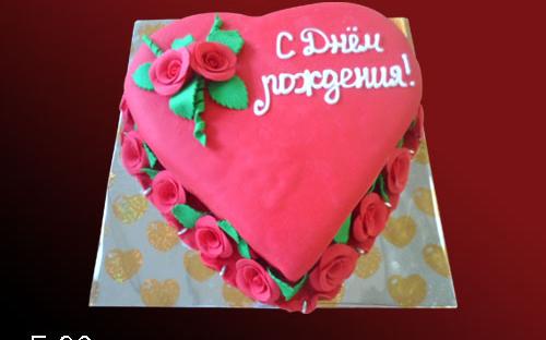 Торт Сердце, Elit Cake, торты на заказ, Москва