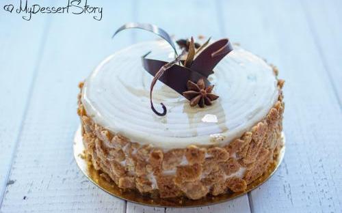 MyDessertStory, торты на заказ, Торт Морковный