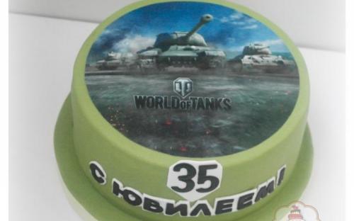 Торт World of Tanks, Торты на заказ от Галины, Симферополь
