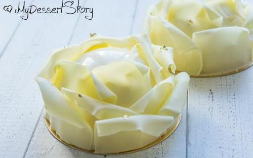 MyDessertStory, торты на заказ, Торт Жасмин-Ваниль