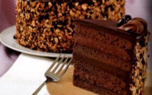 Торт медовый с кремом из халвы