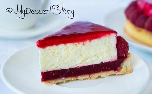 MyDessertStory, торты на заказ, Тарт Танго (красный перец-малина-пармезан)