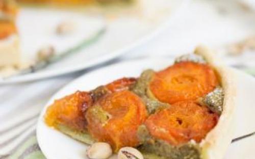 MyDessertStory, торты на заказ, Тарт с абрикосами