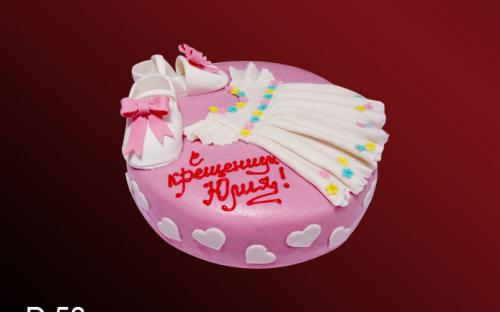 Детский торт на крещение, Elit Cake, торты на заказ, Москва