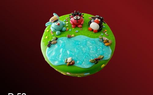 Детский торт Смешарики, Elit Cake, торты на заказ, Москва