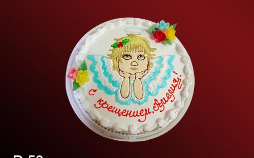 Детский торт на крещение, Elit Cake, торты на заказ, Москва