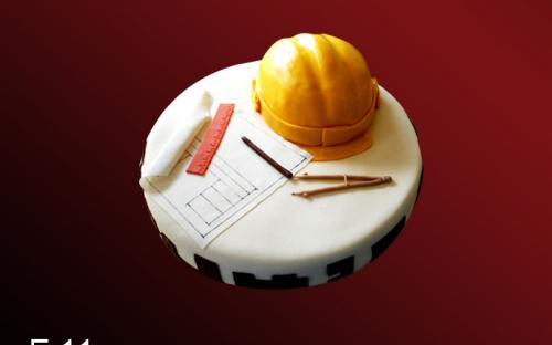 Торт Архитектору Строителю, Elit Cake, торты на заказ, Москва