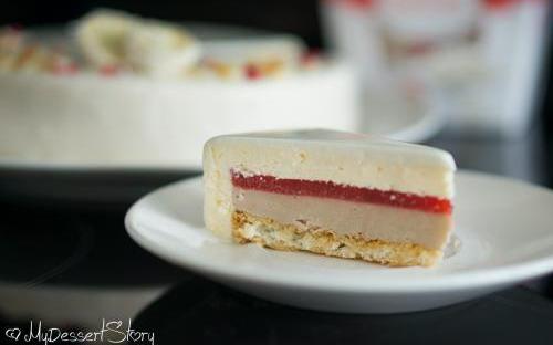 MyDessertStory, торты на заказ, Торт Клубника-Кокос