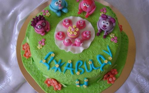 Детский торт Смешарики, Торты на заказ от Анны, Симферополь