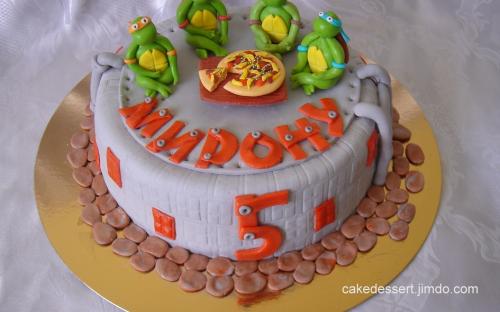 Детский торт Черепашки Ниндзя, Торты на заказ от Анны, Симферополь