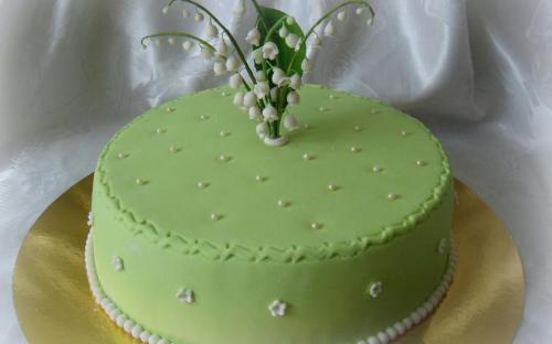 Торт Праздничный с ландышами, Торты на заказ от Анны, Симферополь