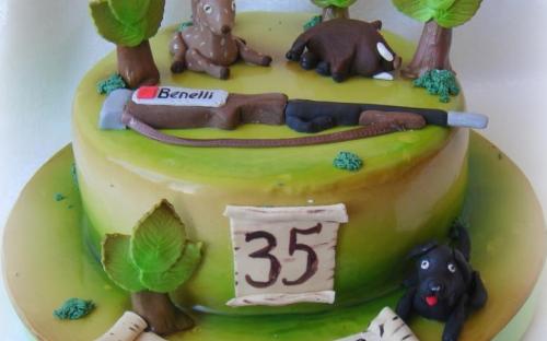 Торт охотнику, Торты на заказ от Анны, Симферополь