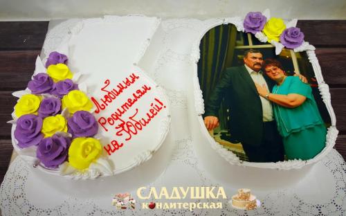 Торт на заказ на день рождения кондитерская Сладушка, Тюмень