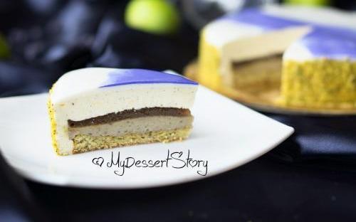 MyDessertStory, торты на заказ, Торт Инжир