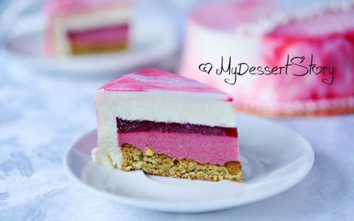 MyDessertStory, торты на заказ, Торт Клюква-Розмарин