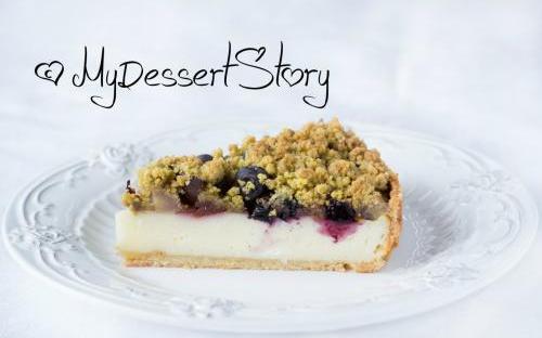 MyDessertStory, торты на заказ, Тарт с голубикой