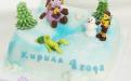 Торт Лунтик зимой, Торты на заказ от Галины, Симферополь