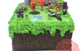 Торт Майнкрафт на заказ, Кондитерская фабрика Любава