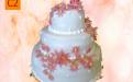 Свадебный торт на заказ, кондитерский цех Лакомка, Рязань