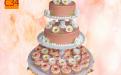 Свадебный торт на заказ, кондитерский цех Лакомка, Рязань