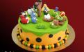Детский торт Angry Birds, Elit Cake, торты на заказ, Москва