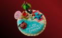 Детский торт Смешарики на пляже, Elit Cake, торты на заказ, Москва
