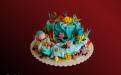 Детский торт с рыбками, Elit Cake, торты на заказ, Москва