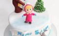 Торт Маша и медведь зимой, Торты на заказ от Галины, Симферополь