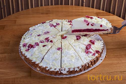 Торт "Брусничный Кремовый Бельгия", булочная кондитерская "За Мечтой" Торт "Брусничный Кремовый Бельгия", булочная кондитерская "За Мечтой"