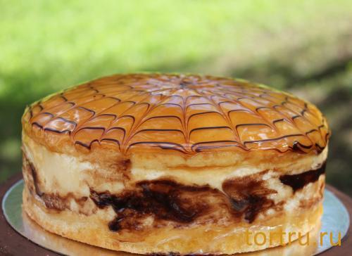 Торт "Карамельный", Лайтком, кондитерская, Москва