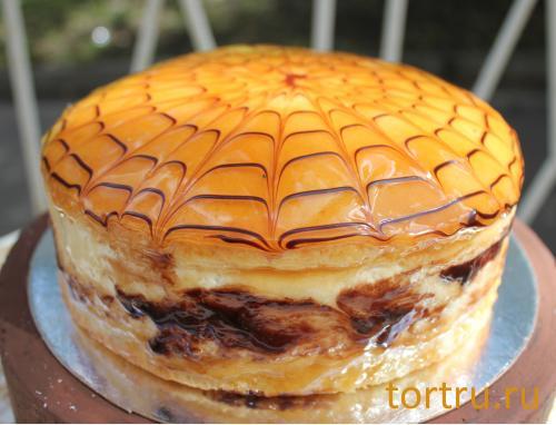 Торт "Карамельный", Лайтком, кондитерская, Москва