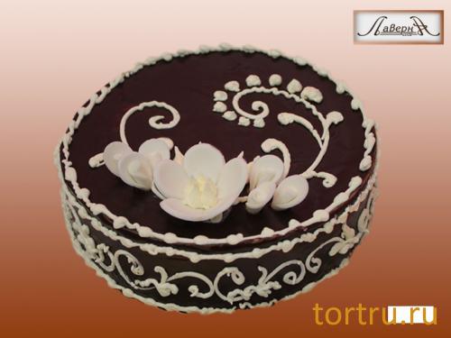 Торт "Суфле в шоколаде", кондитерская Лаверна