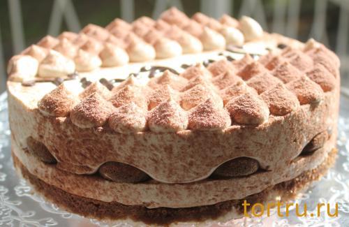 Торт "Тирамису", Лайтком, кондитерская, Москва